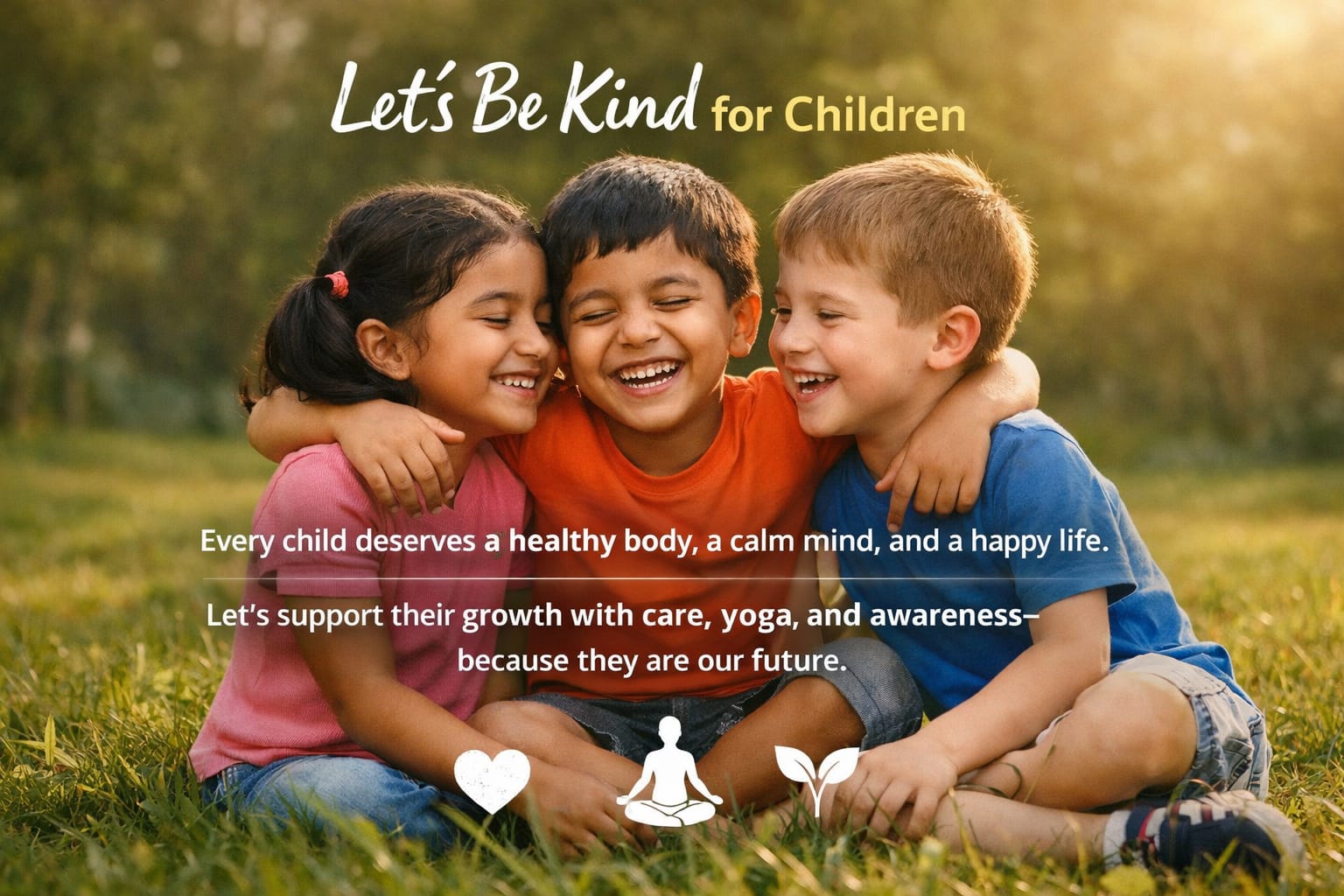 Let's be kind for children